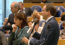 oppositie-leiders in de Tweede Kamer