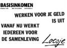 'Loesje' over het basisinkomen