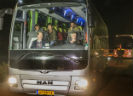 Bus met vluchtelingen