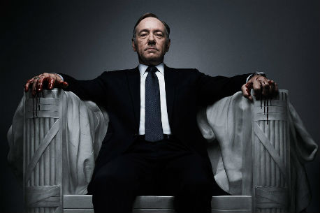 Francis Underwood als Lincoln