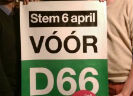 D66: Stem 6 april voor!