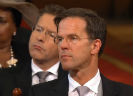 Rutte en Dijsselbloem in Ridderzaal