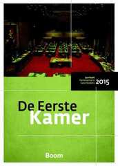 Cover De Eerste Kamer, Jaarboek Parlementaire Geschiedenis 2015