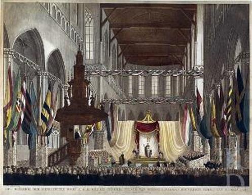 Inhuldiging van soeverein vorst Willem, 30 maart 1814