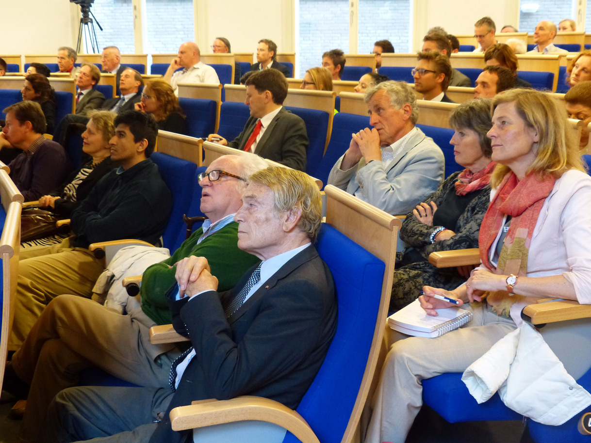 Participants listen attentively