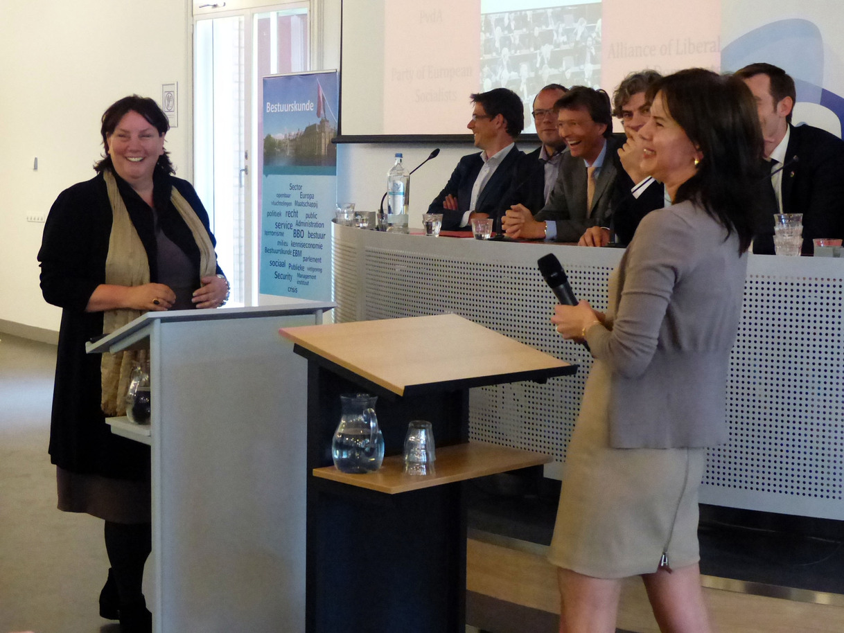 Debating round #2 Social Europe, with Agnes Jongerius and Cora van Nieuwenhuizen