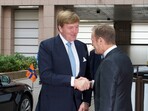 President Tusk Meets King of the Nederlands Willem-Alexander