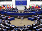 Europees Parlement overzichtsfoto Europees Parlement overzichtsfoto