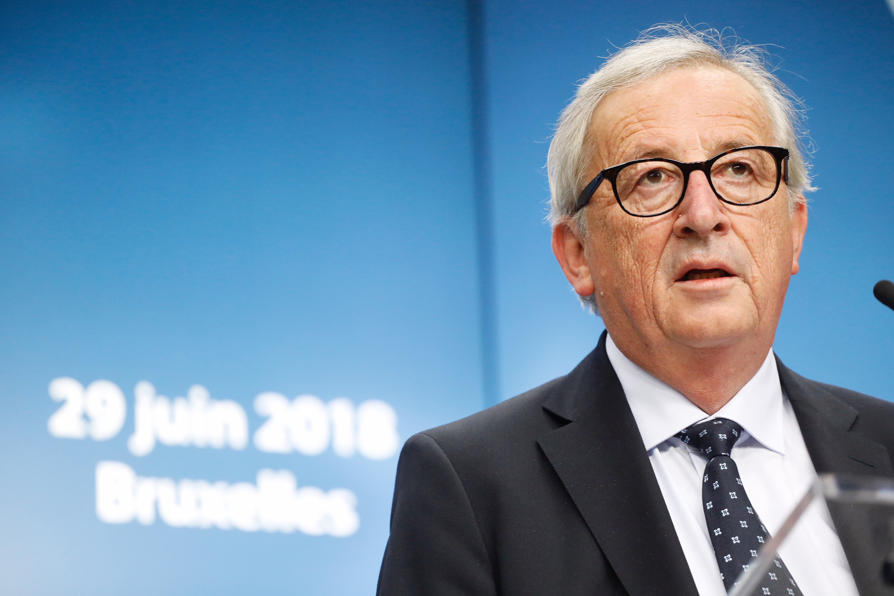 Commissievoorzitter Jean-Claude Juncker