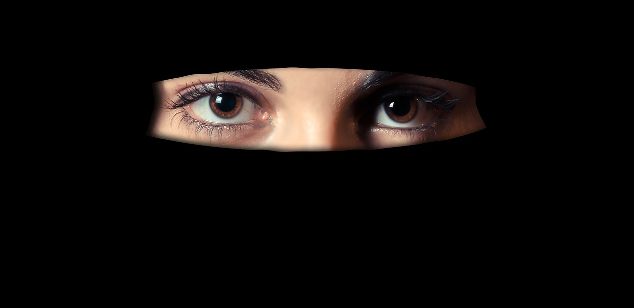 Vrouw met niqab