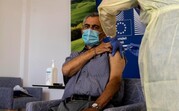 The first Covid-19 vaccinations are administered at senior citizen care home in Nicosia.