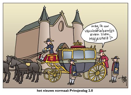 Prinsjesdag 2021 cartoon