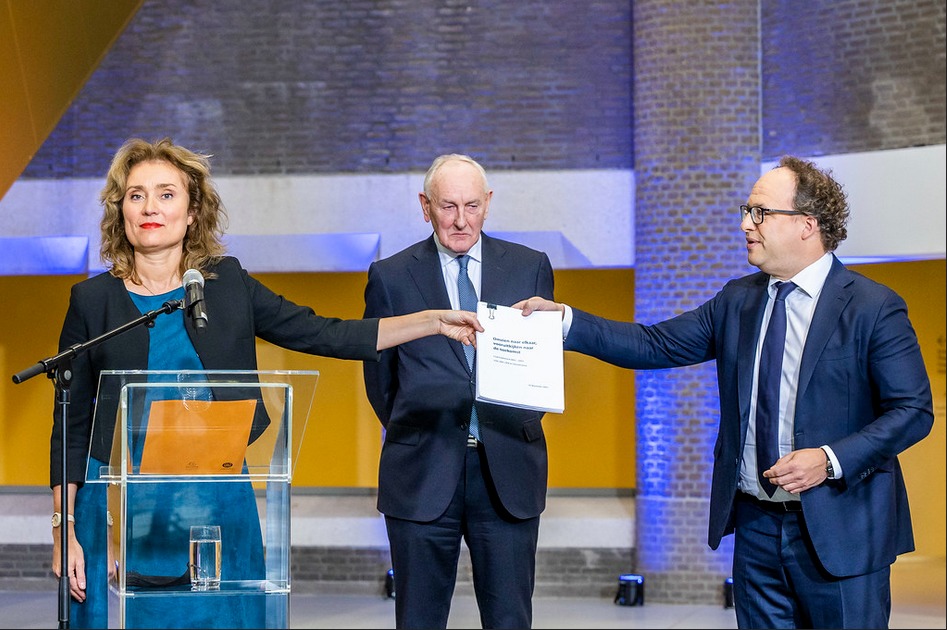 Vera Bergkamp, Johan Remkes en Wouter Koolmees