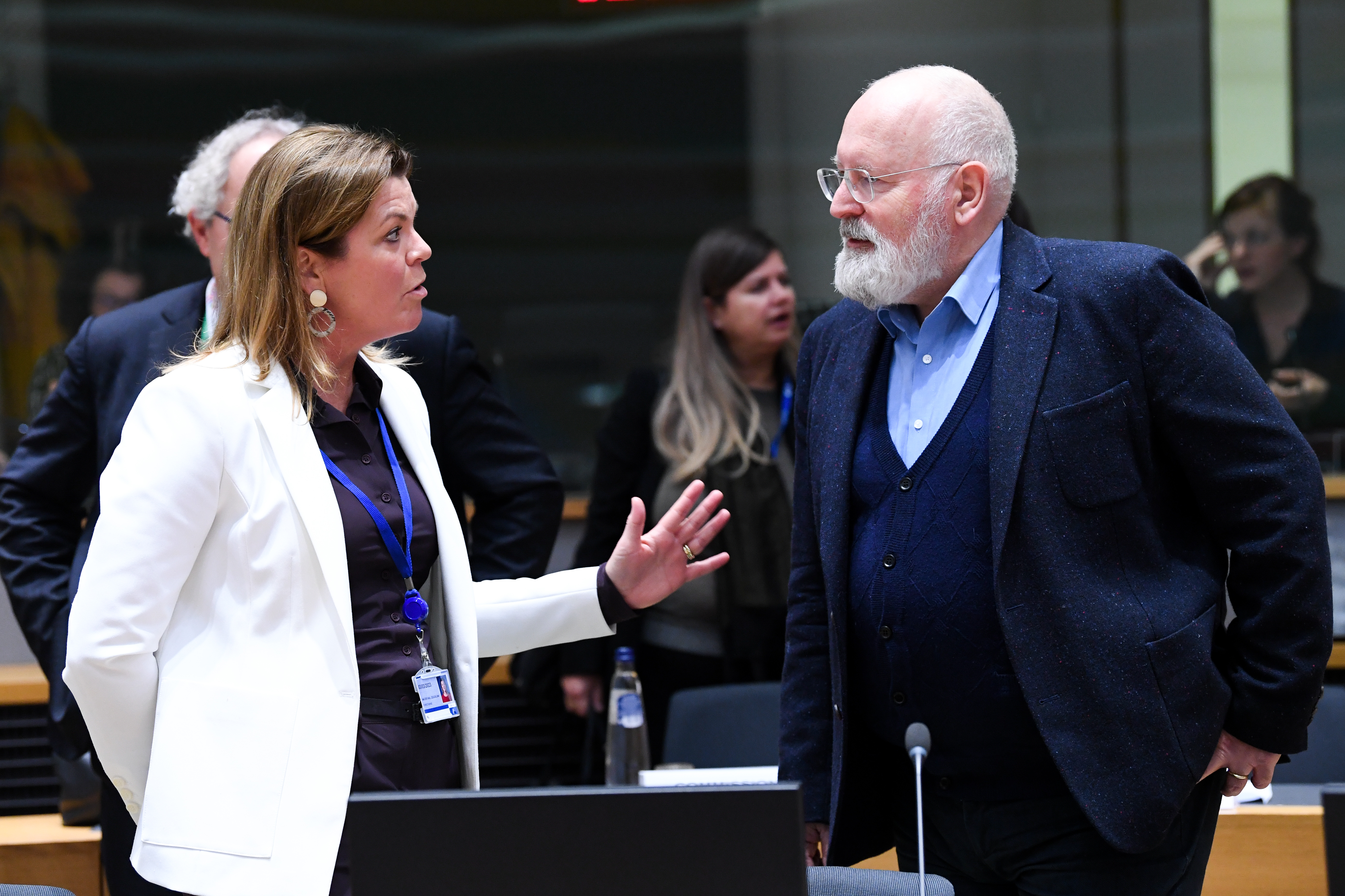 Christianne van der Wal in gesprek met Frans Timmermans