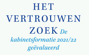 Omslag evaluatie kabinetsformatie 2021 2022 Omslag evaluatie kabinetsformatie 2021 2022