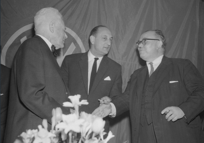 Oud (l) en Van Riel (r) - bron Beeldbank Nationaal Archief