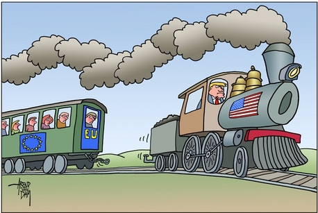 Trump de nieuwe machinist?