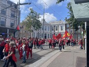 Rode Lijn Demo Mei 2025