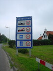 Grensbord Nederland