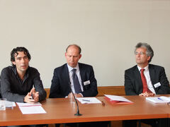 Arco Timmermans, Jan van der Harst en Luc Verhey