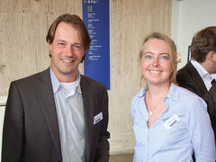 Wietze van der Woude en Anne Rasmussen