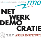 Logo van onder naar boven: Raad voor Maatschappelijke Ontwikkeling, NetwerkDemocratie en T.M.C. Asser Instituut