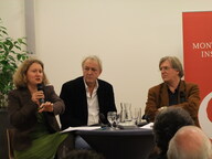 Judith Sargentini, Hans Goslinga en Arjo Klamer