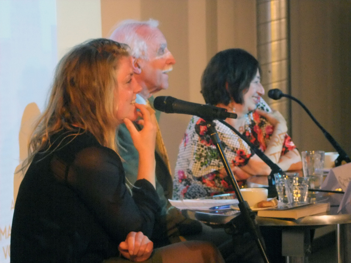 v.l.n.r.: Simone van Saarloos, Erik Jurgens en Anet Bleich.