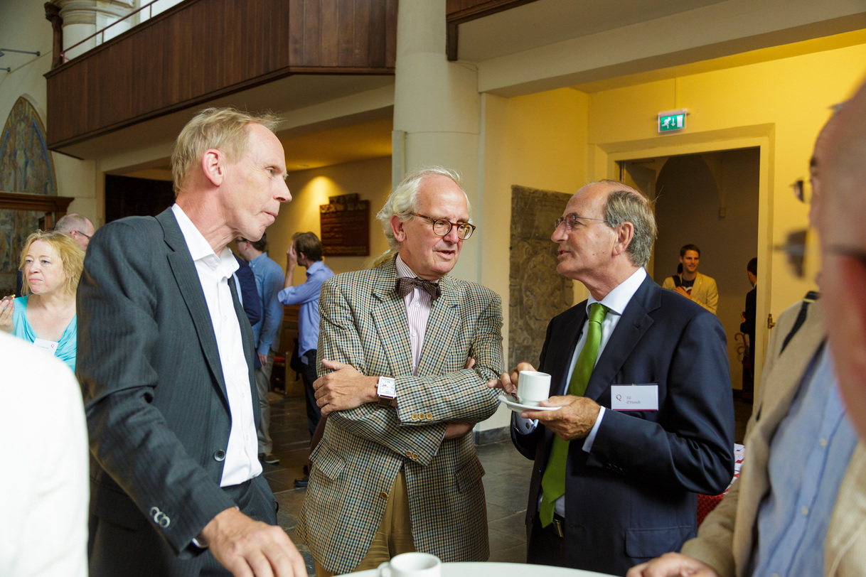 v.l.n.r.: Gerrit Voerman, Jan Schinkelshoek en Ed d'Hondt