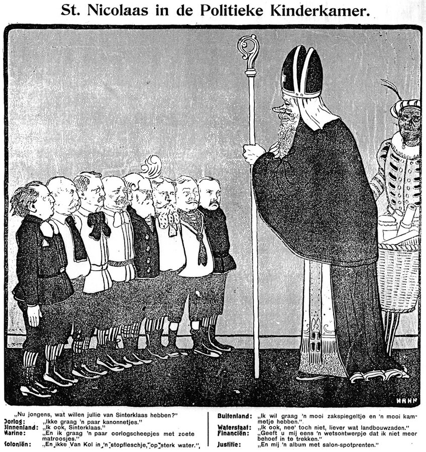 St. Nicolaas in de politieke Kinderkamer