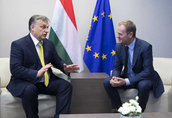 President TUSK meets Viktor ORBAN, Prime Minister of Hungary