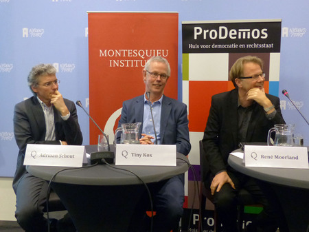 Adriaan Schout, Tiny Kox en René Moerland