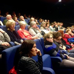 Publiek in filmzaal