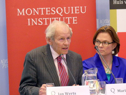 v.l.n.r.: Jan Werts en Marit Maij