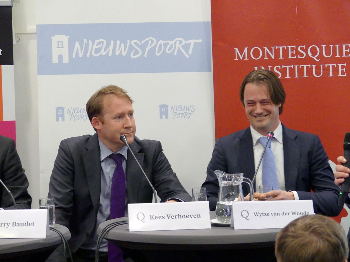 Kees Verhoeven en Wytze van der Woude