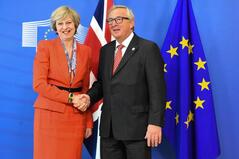 Visit of Theresa May, British Prime Minister, to the EC