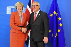 Visit of Theresa May, British Prime Minister, to the EC