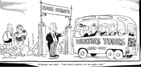 Cartoon Leslie Gibbard, 4 januari 1973