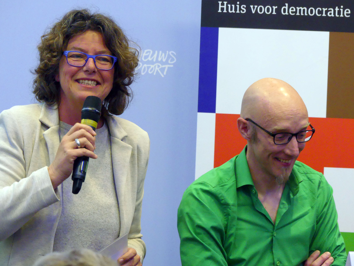 v.l.n.r.: Eva Kuit en Alexander Pleijter