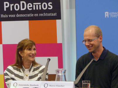 Annemieke Roobeek en Marco Visscher