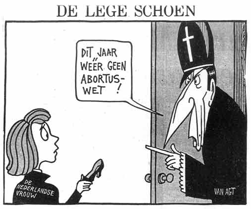 De lege schoen