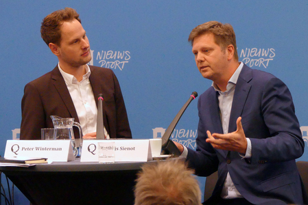 Peter Winterman en Matthijs Sienot