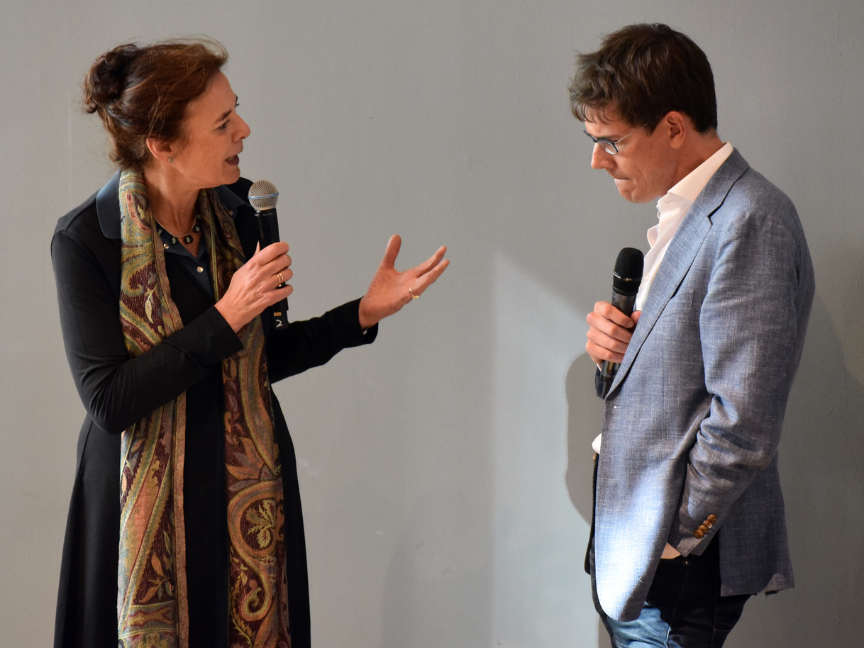 Louise Fresco en Bas Eickhout