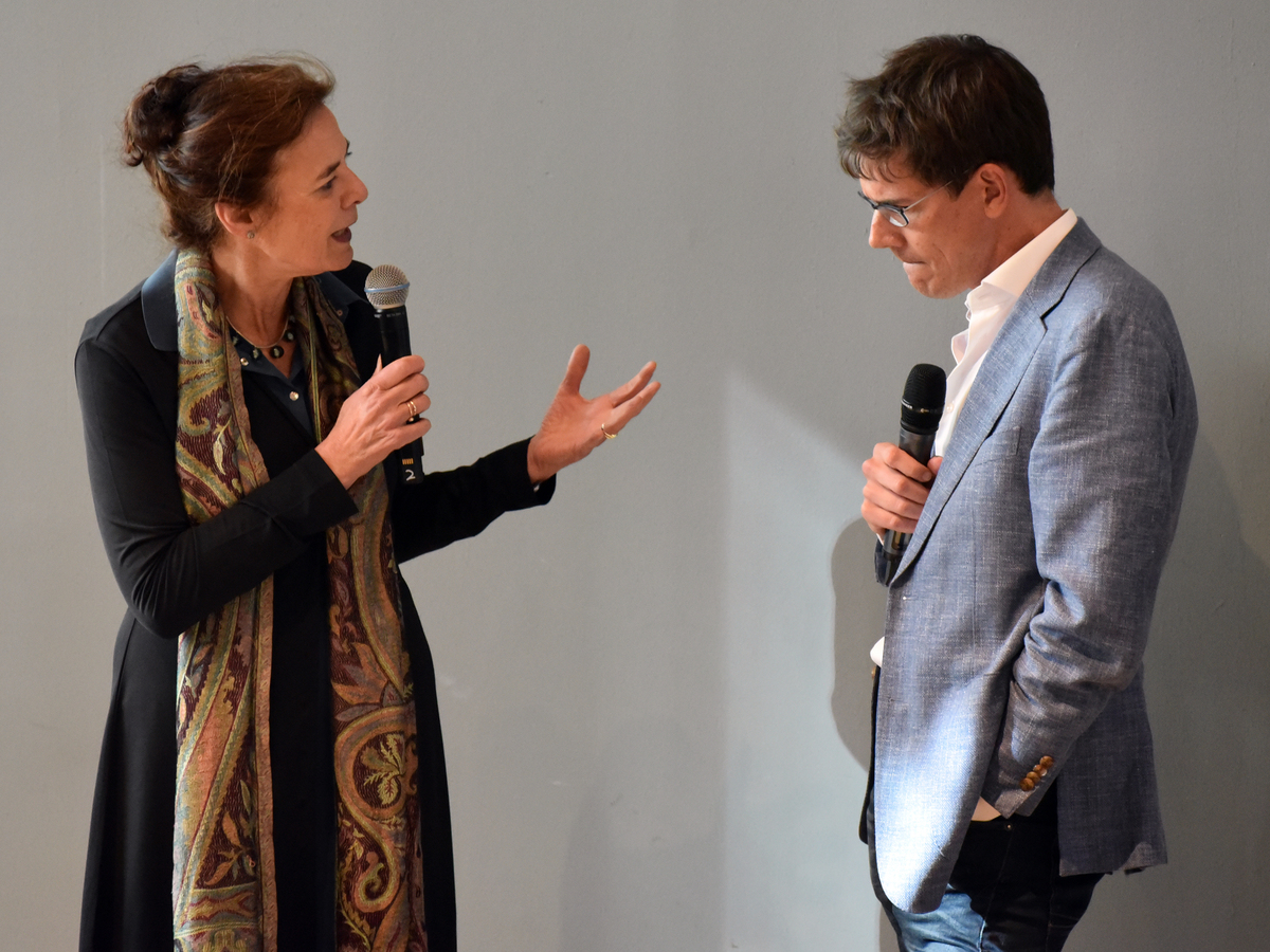 Louise Fresco en Bas Eickhout