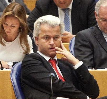 Geert Wilders in de Tweede Kamer