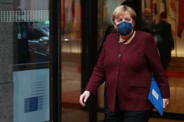 Laatste Europese Raad Angela Merkel