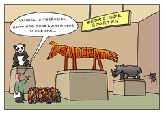 Bedreigde democratie