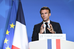 Emmanuel Macron, president van Frankrijk