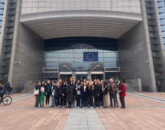 Generatie aan Zet voor het Europees Parlement in Brussel
