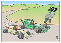 D66-PVV(nek-aan-nek-race)